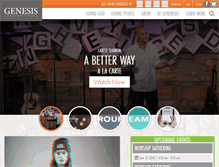 Tablet Screenshot of genesisthejourney.com